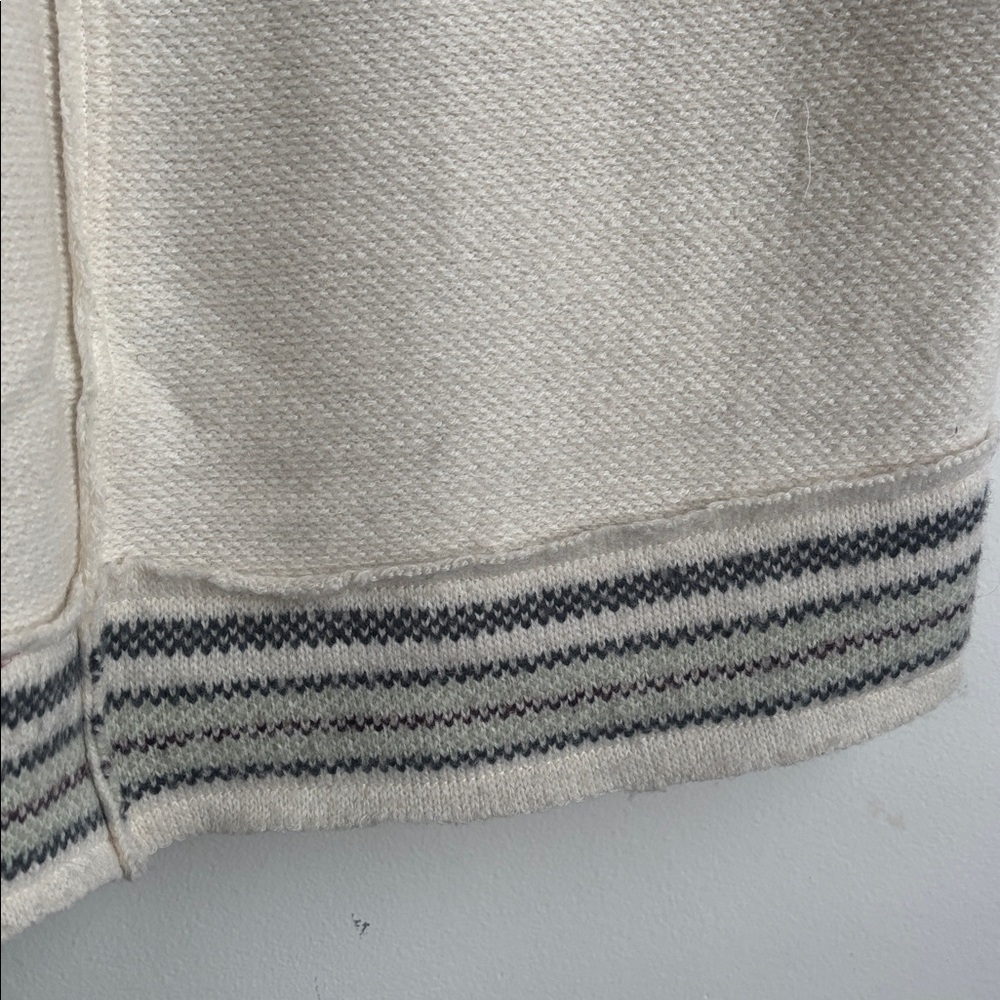 Free People | Nordic Knit Alpine Escape Long Zip Up Sz M - Picture 12 of 17